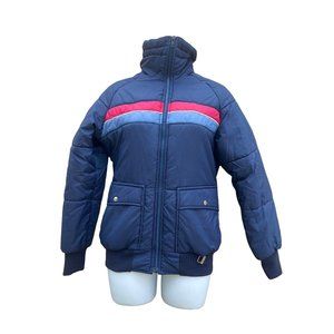 Womens Vintage Topher Ladies Puffer Jacket Ski Coat Retro Style